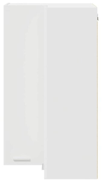 Függő szekrény polcokkal Riga Fehér 57 x 57 x 100 cm Faanyag