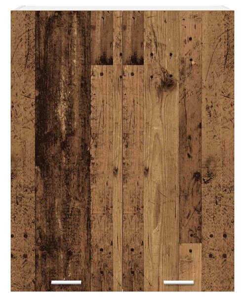 Függő szekrény polcokkal Riga Öreg fa 80 x 31 x 100 cm Faanyag