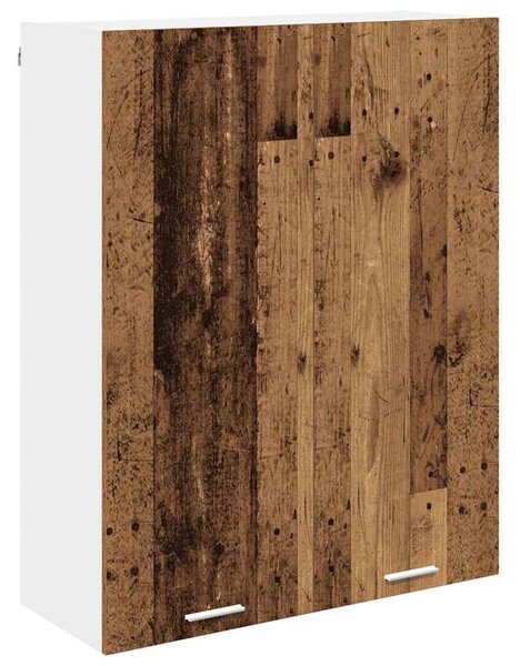 Függő szekrény polcokkal Riga Öreg fa 80 x 31 x 100 cm Faanyag