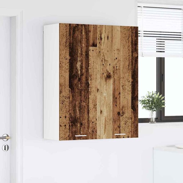Függő szekrény polcokkal Riga Öreg fa 80 x 31 x 100 cm Faanyag