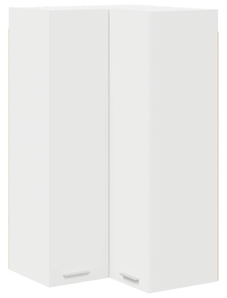 Függő szekrény polcokkal Riga Fehér 57 x 57 x 100 cm Faanyag