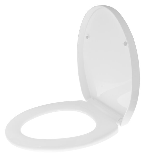 Gamma Trigo D3, WC-ülőke 445(485)x370mm polipropilénből, lassan záródó, fehér, GMA-D3
