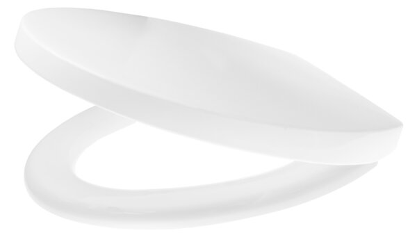 Gamma Trigo D3, WC-ülőke 445(485)x370mm polipropilénből, lassan záródó, fehér, GMA-D3