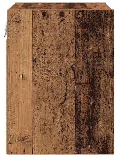 Függő szekrény polcokkal Riga Öreg fa 30 x 29,5 x 40 cm Faanyag