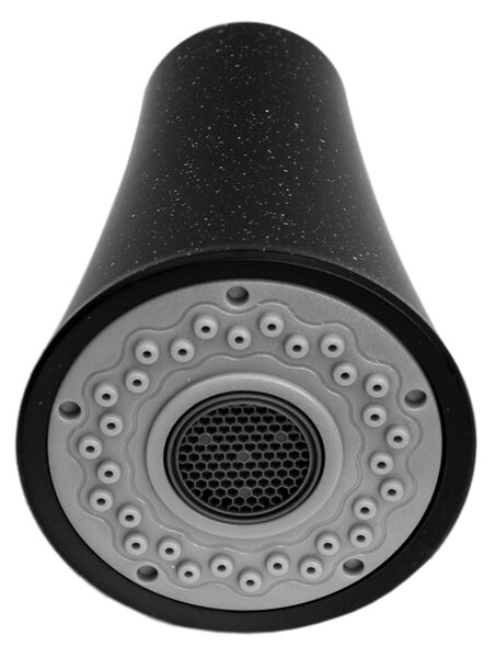 Gamma Lux, 2 funkciós mosogató kifolyó, 1/2", fekete foltos, GMA-SLU-LUX-BP