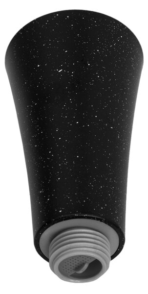 Gamma Lux, 2 funkciós mosogató kifolyó, 1/2", fekete foltos, GMA-SLU-LUX-BP