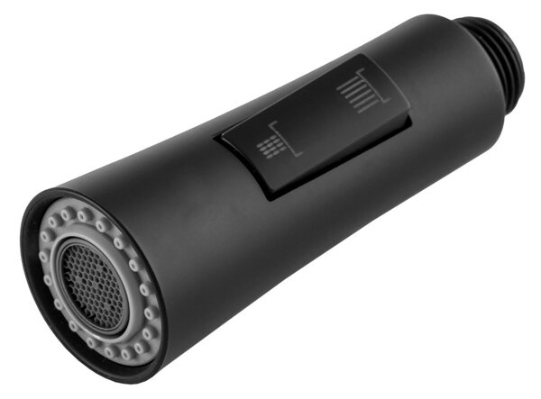 Gamma Nexo, 2 funkciós mosogató kifolyó, 1/2", fekete, GMA-SLU-NEXO-BK