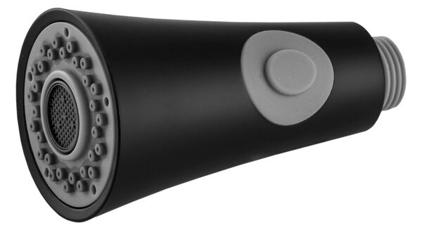 Gamma Lux, 2 funkciós mosogató kifolyó, 1/2", fekete, GMA-SLU-LUX-BK