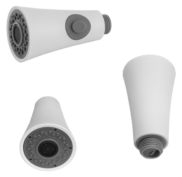 Gamma Lux, 2 funkciós mosogató kifolyó, 1/2", fehér, GMA-SLU-LUX-WH