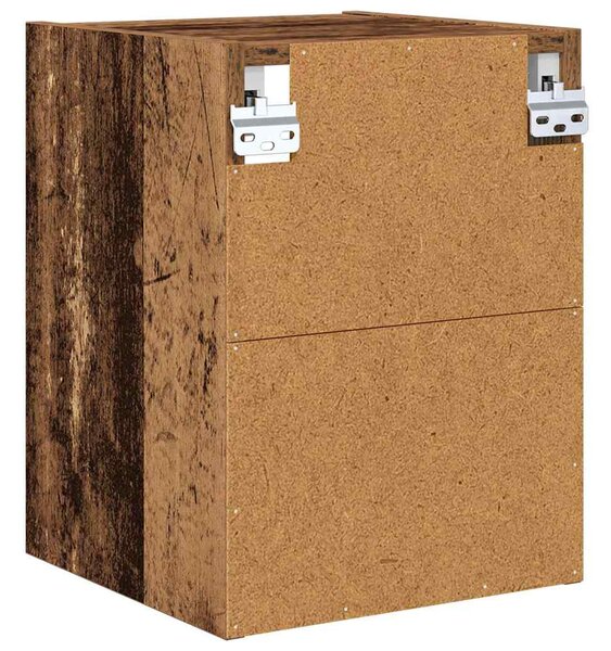 Függő szekrény polcokkal Riga Öreg fa 30 x 29,5 x 40 cm Faanyag