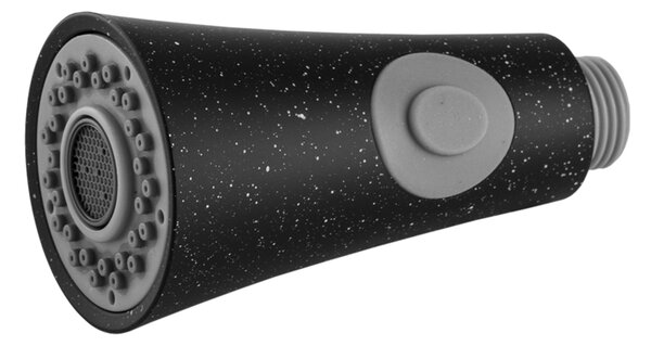 Gamma Lux, 2 funkciós mosogató kifolyó, 1/2", fekete foltos, GMA-SLU-LUX-BP