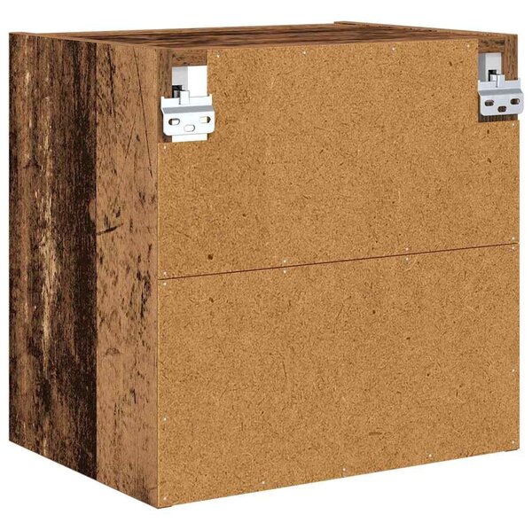 Függő szekrény polcokkal Riga Öreg fa 40 x 29,5 x 40 cm Faanyag