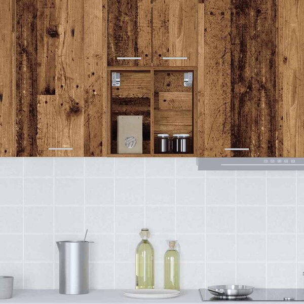 Függő szekrény polcokkal Riga Öreg fa 40 x 29,5 x 40 cm Faanyag