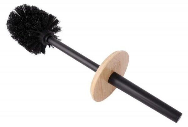 Erga Madera, WC kefe állóra, fekete-barna, ERG-YKA-P.MADERA-BLK