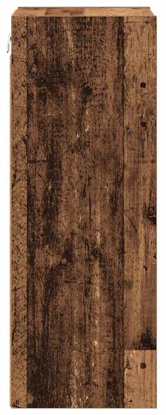 Függő szekrény tárolóval Riga Öreg fa 30 x 29,5 x 80 cm Faanyag