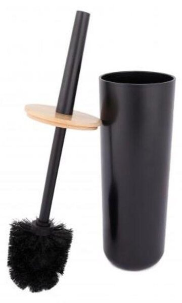 Erga Madera, WC kefe állóra, fekete-barna, ERG-YKA-P.MADERA-BLK