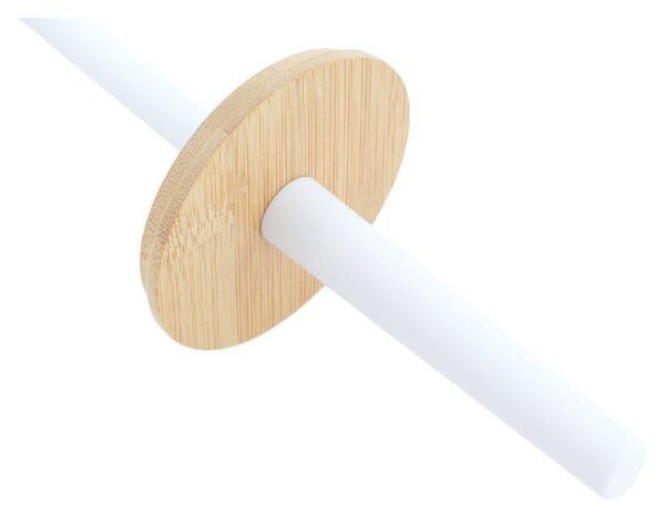 Erga Madera, WC kefe állóra, fehér-barna, ERG-YKA-P.MADERA-WHT
