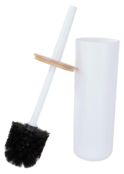 Erga Madera, WC kefe állóra, fehér-barna, ERG-YKA-P.MADERA-WHT