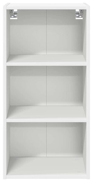 Függő szekrény polcokkal Riga Fehér 40 x 29,5 x 80 cm Faanyag