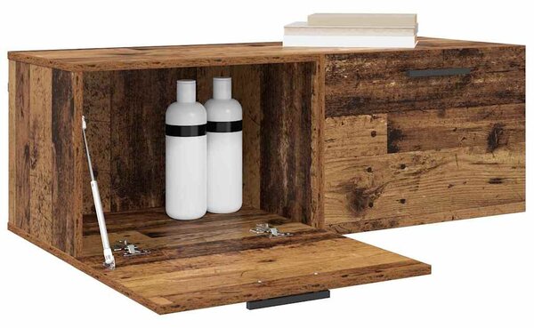 Fali Szekrény 100 x 36.5 x 35 cm Szerelt Fa Régi fa