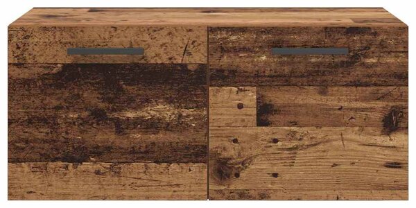 Fali Szekrény Régi fa 80 x 36.5 x 35 cm Faanyag