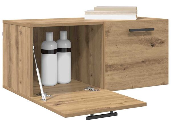 Fali Szekrény kézműves tölgy 80 x 36.5 x 35 cm Faanyag
