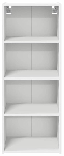 Függő szekrény polcokkal Riga Fehér 40 x 29,5 x 100 cm Faanyag