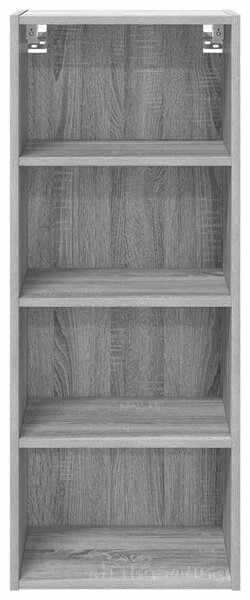 Függő szekrény Riga Szürke Sonoma 40 x 29,5 x 100 cm Faanyag