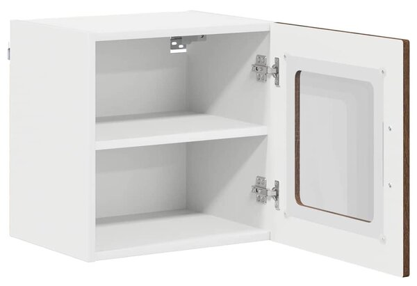 Konyhaszekrény 2 pcs Barna Tölgy 40 x 31 x 40 cm Faanyag