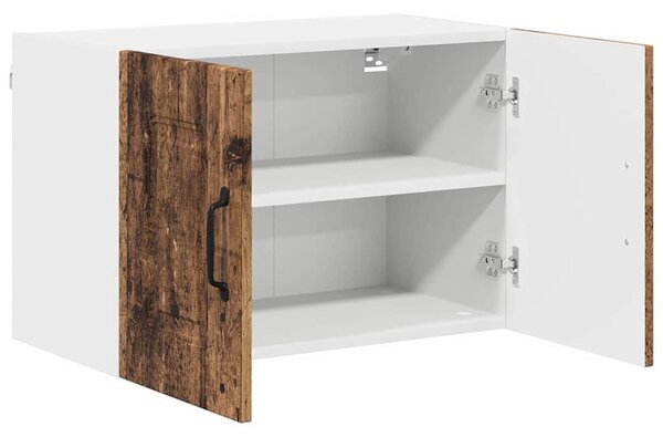 Fali konyhaszekrény 2 pcs Öreg fa 60 x 31 x 40 cm Faanyag