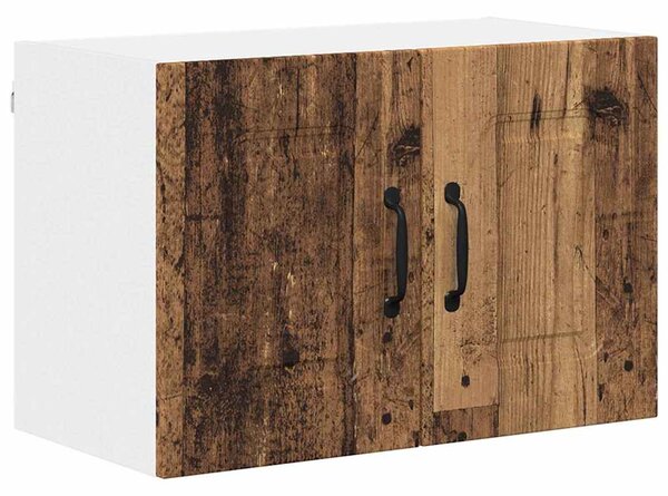 Fali konyhaszekrény 2 pcs Öreg fa 60 x 31 x 40 cm Faanyag