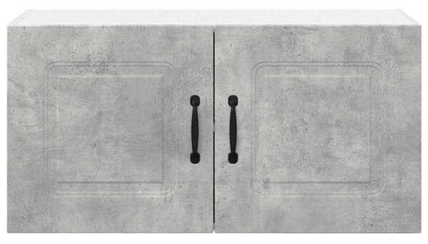 Fali konyhaszekrény Beton Szürke 80 x 31 x 40 cm Faanyag