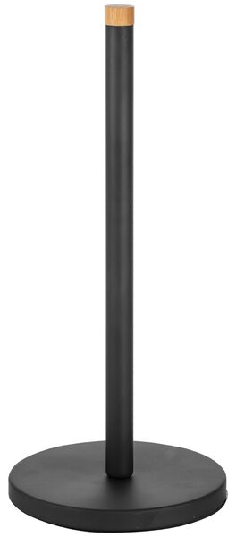 Laveo Oslo, fém papírtörlőtartó 150x150x343 mm, fekete-barna, LAV-ELD_700A