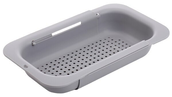 Kuchinox Kuchinox, kihúzható mosogató leeresztő 34,5-47,8 x 20 x 6,5 cm, szürke, LAV-EKO_800A