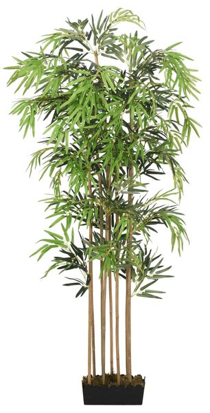 Zöld mű bambuszfa 1095 levéllel 150 cm