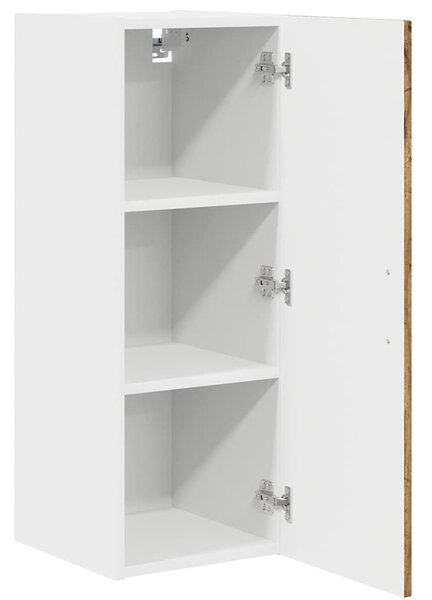 Fali konyhaszekrény polcokkal Öreg fa 30 x 31 x 80 cm Faanyag