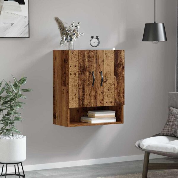 Fali szekrény Falra szerelhető Öreg fa 60 x 31 x 70 cm Faanyag