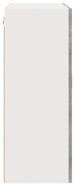 Fali konyhaszekrény Beton Szürke 80 x 31 x 80 cm Faanyag