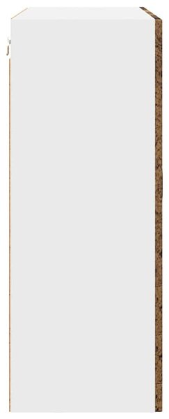 Fali konyhaszekrény polcokkal Öreg fa 80 x 31 x 80 cm Faanyag
