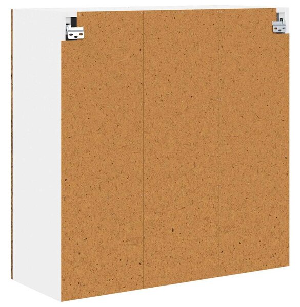Fali konyhaszekrény polcokkal Öreg fa 80 x 31 x 80 cm Faanyag