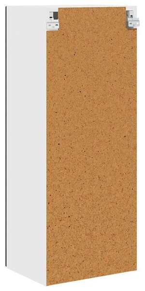 Fali konyhaszekrény polcokkal Fekete 40 x 31 x 100 cm Faanyag