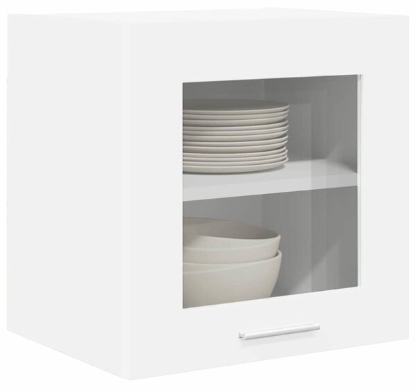 Függő szekrény tárolóval 2 pcs Fehér 40 x 31 x 40 cm Faanyag