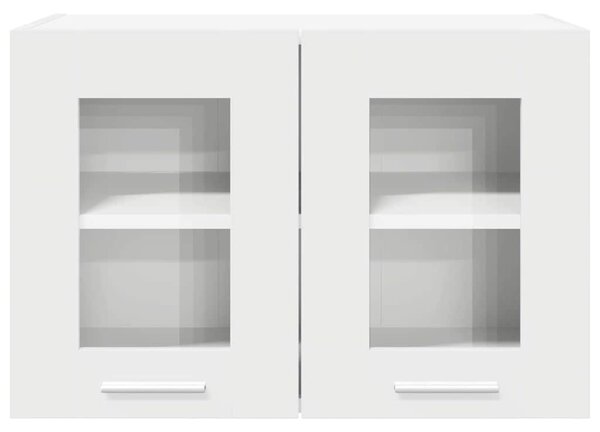 Függő szekrény tárolóval 2 pcs Fehér 60 x 31 x 40 cm Faanyag