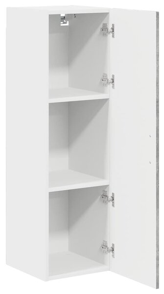 Fali konyhaszekrény Beton Szürke 30 x 31 x 100 cm Faanyag