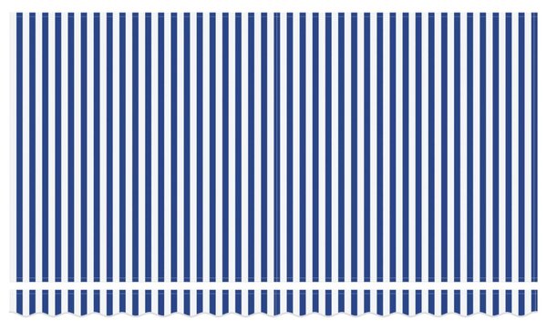Behúzható napellenző Kék 350 x 200 cm szövet