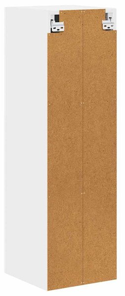 Fali konyhaszekrény polcokkal Fehér 30 x 31 x 100 cm Faanyag