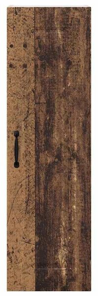 Fali konyhaszekrény polcokkal Öreg fa 30 x 31 x 100 cm Faanyag
