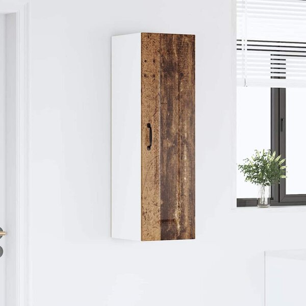 Fali konyhaszekrény polcokkal Öreg fa 30 x 31 x 100 cm Faanyag