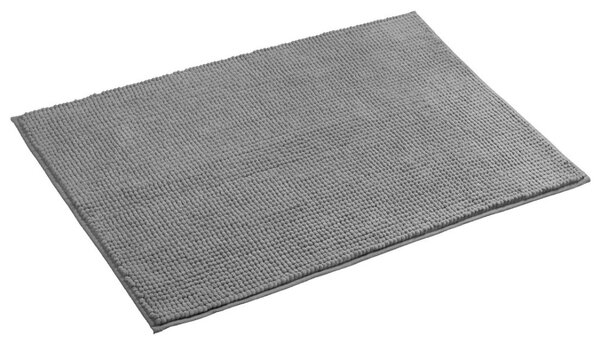 BISK Erga Basic, fürdőszobaszőnyeg 80x50 cm, 6-os modell Chenille Rolled, szürke, ERG-08687