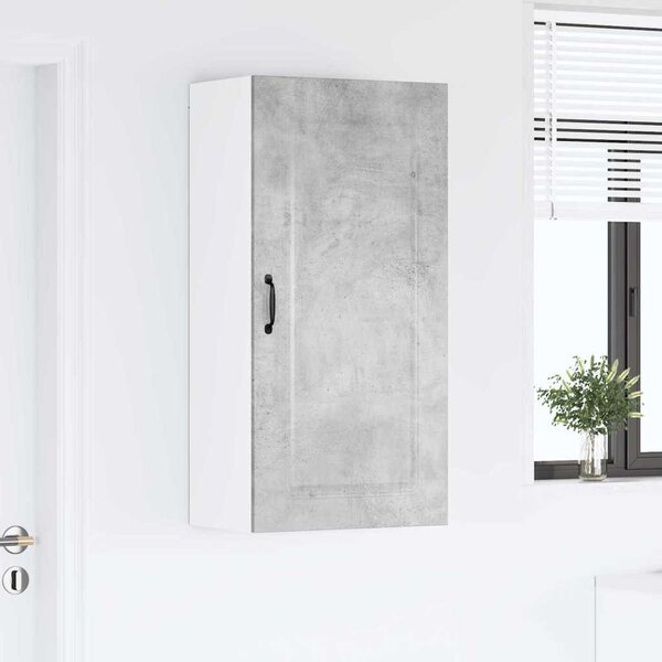 Fali konyhaszekrény Beton Szürke 50 x 31 x 100 cm Faanyag
